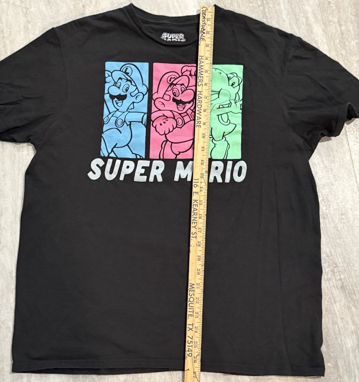 Mad Engine, LLC  2022 Nintendo Super Mario TM Adult Large T-Shirt