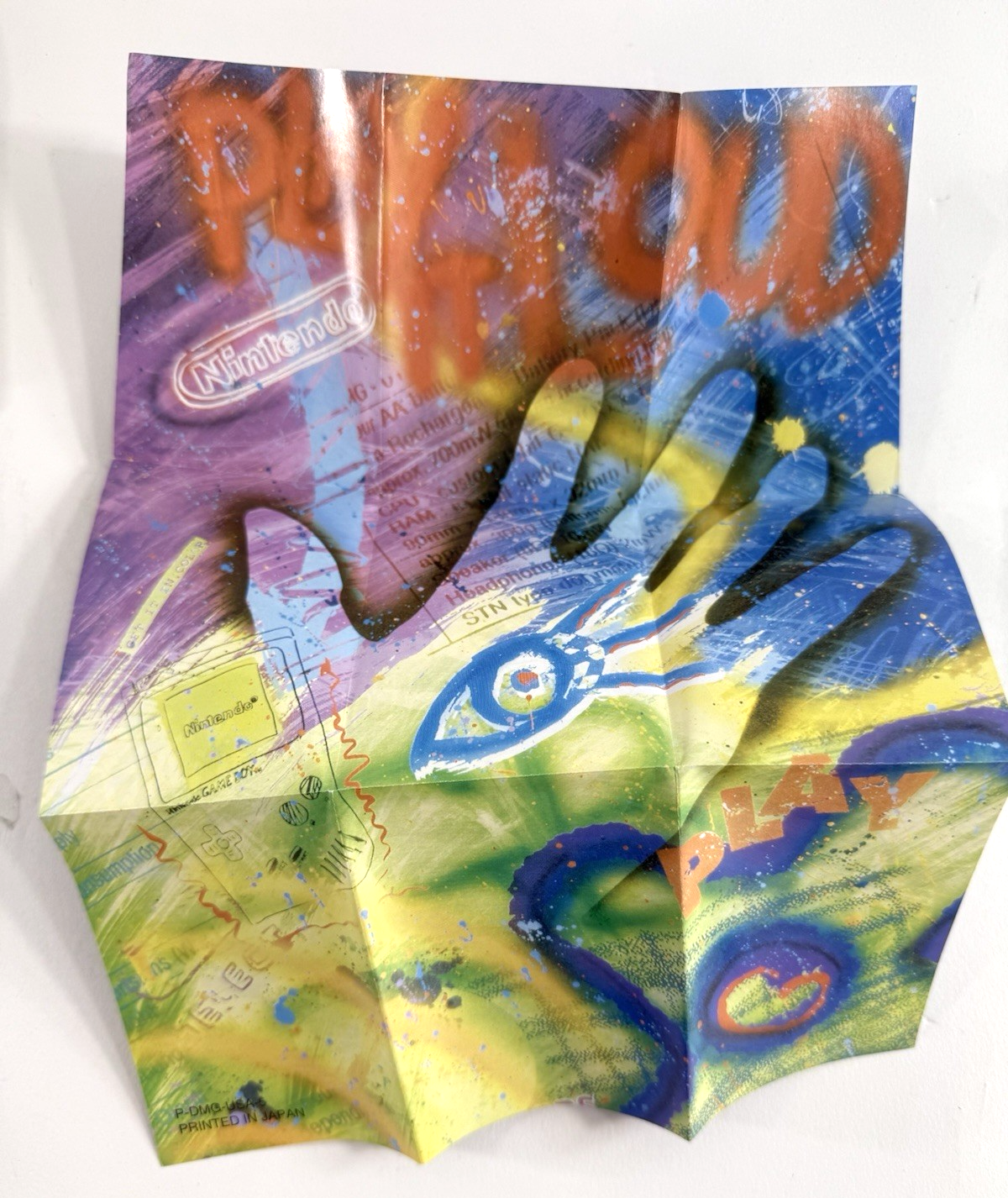 Mole Mania (Nintendo Gameboy, 1997) Game Case Manual Inserts - Tested