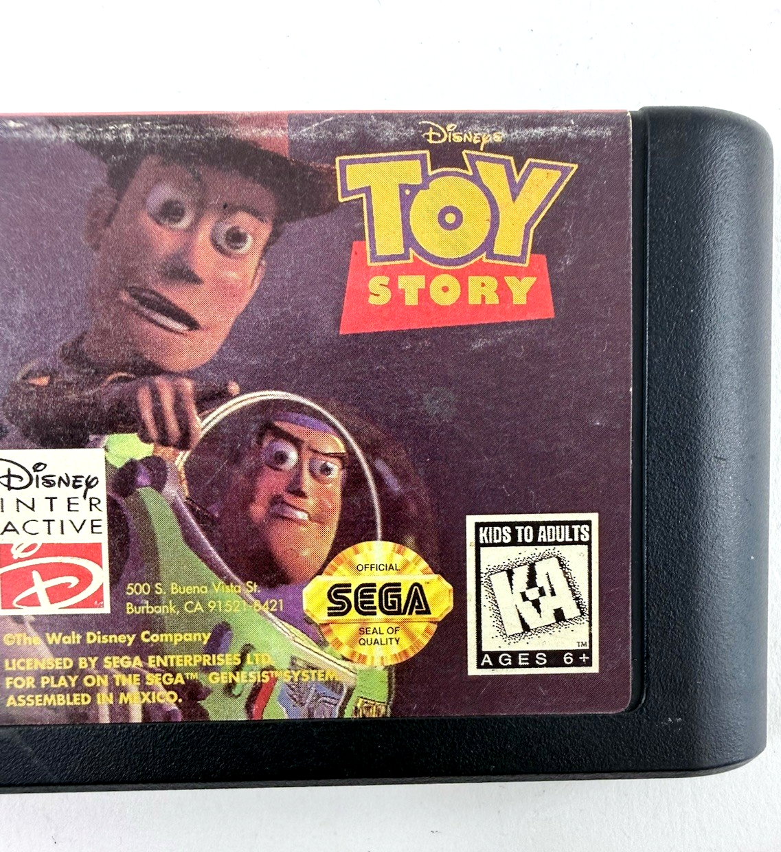 Disney's Toy Story (Sega Genesis, 1995) Game Cartridge - Tested and Working