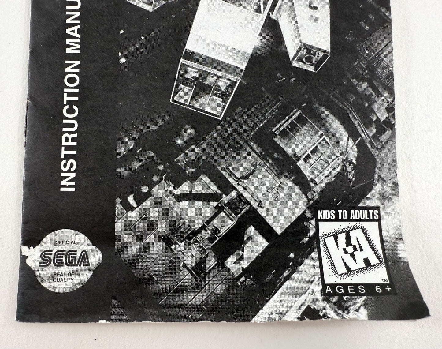 Zaxxon's Motherbase 2000 (Sega Genesis 32X, 1995) Instructional Manual 84512