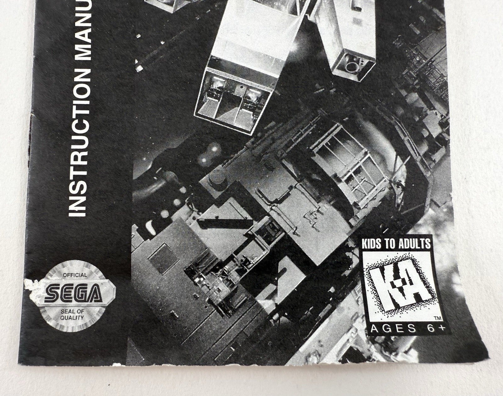 Zaxxon's Motherbase 2000 (Sega Genesis 32X, 1995) Instructional Manual 84512