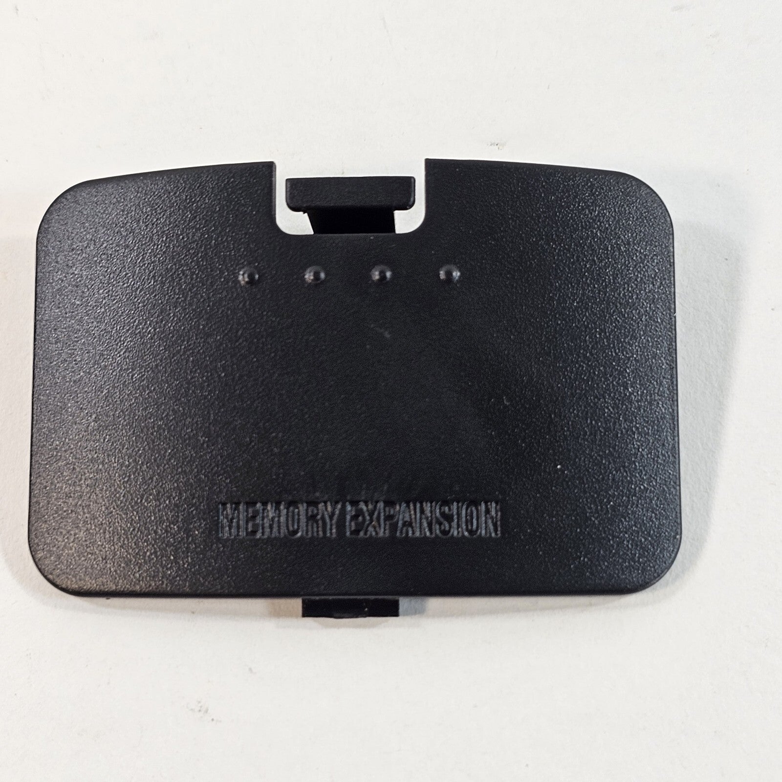 Black Nintendo 64 Jumper Pak Lid Memory Expansion Cover Replacement - Unbranded