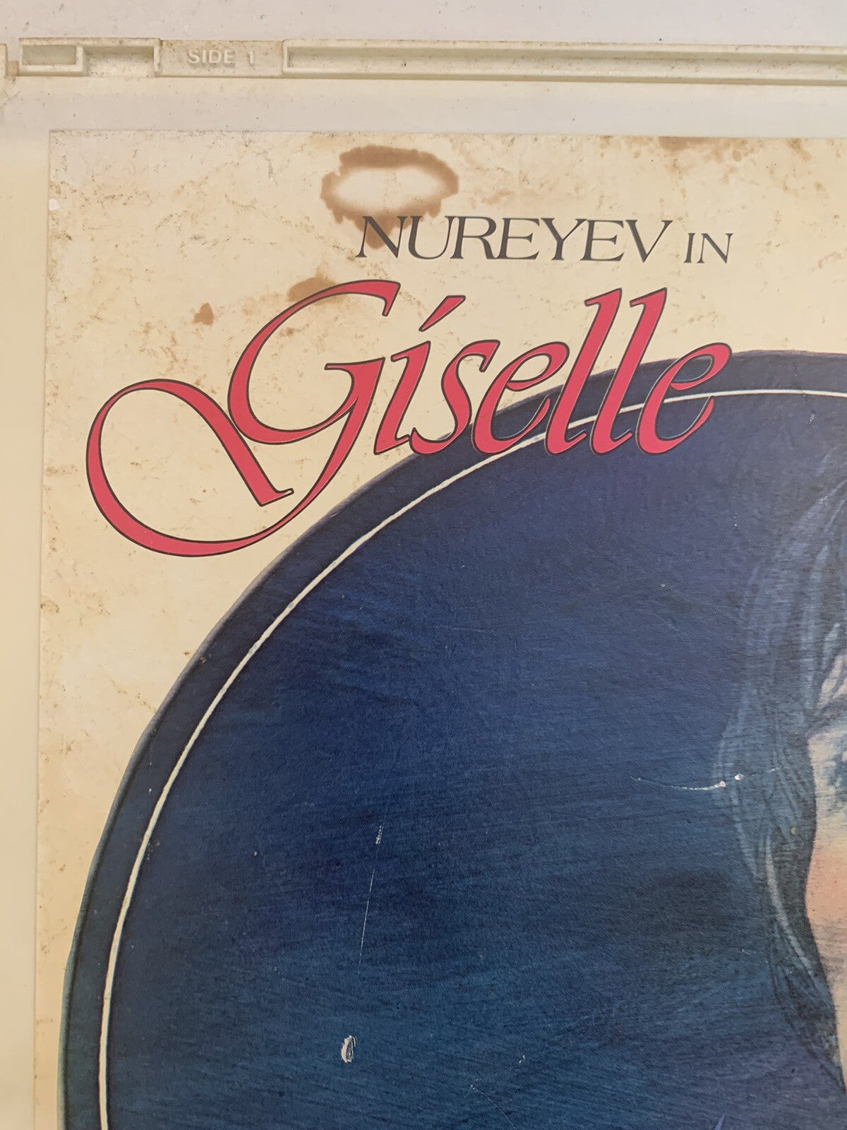 CED VideoDisc Nureyev in Giselle (1979) RCA SelectaVision Tested Working