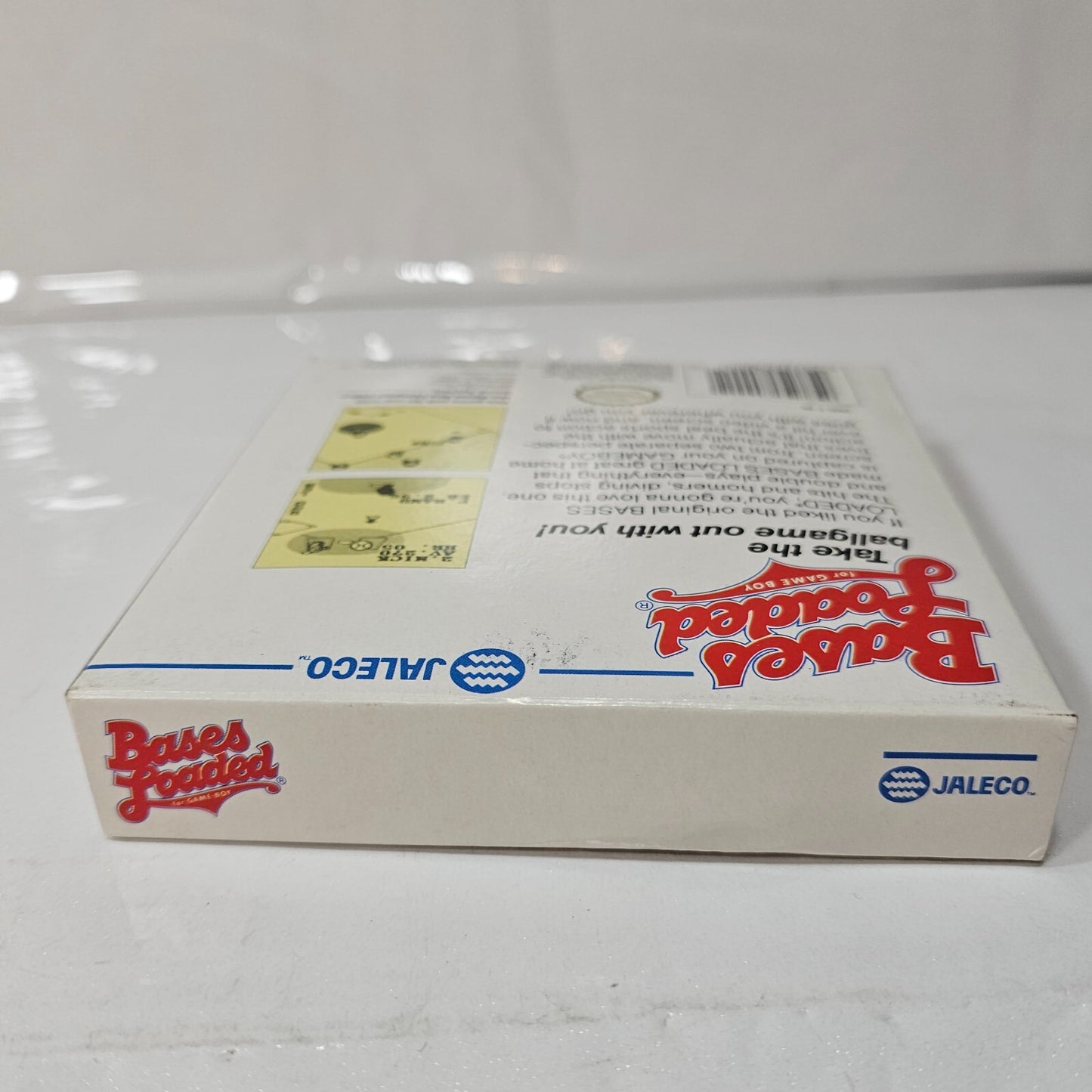Bases Loaded (GameBoy, 1990) Game Box Manual Inserts Poster Registration -Tested