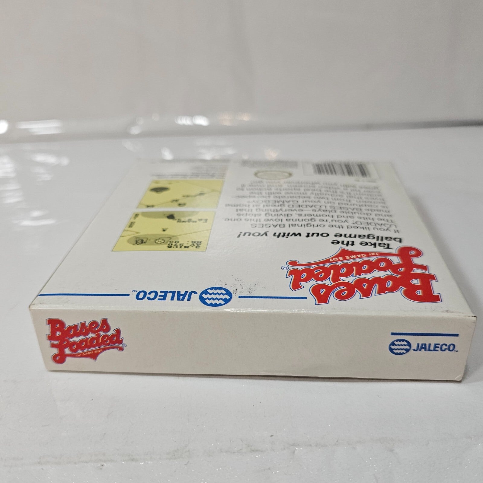 Bases Loaded (GameBoy, 1990) Game Box Manual Inserts Poster Registration -Tested