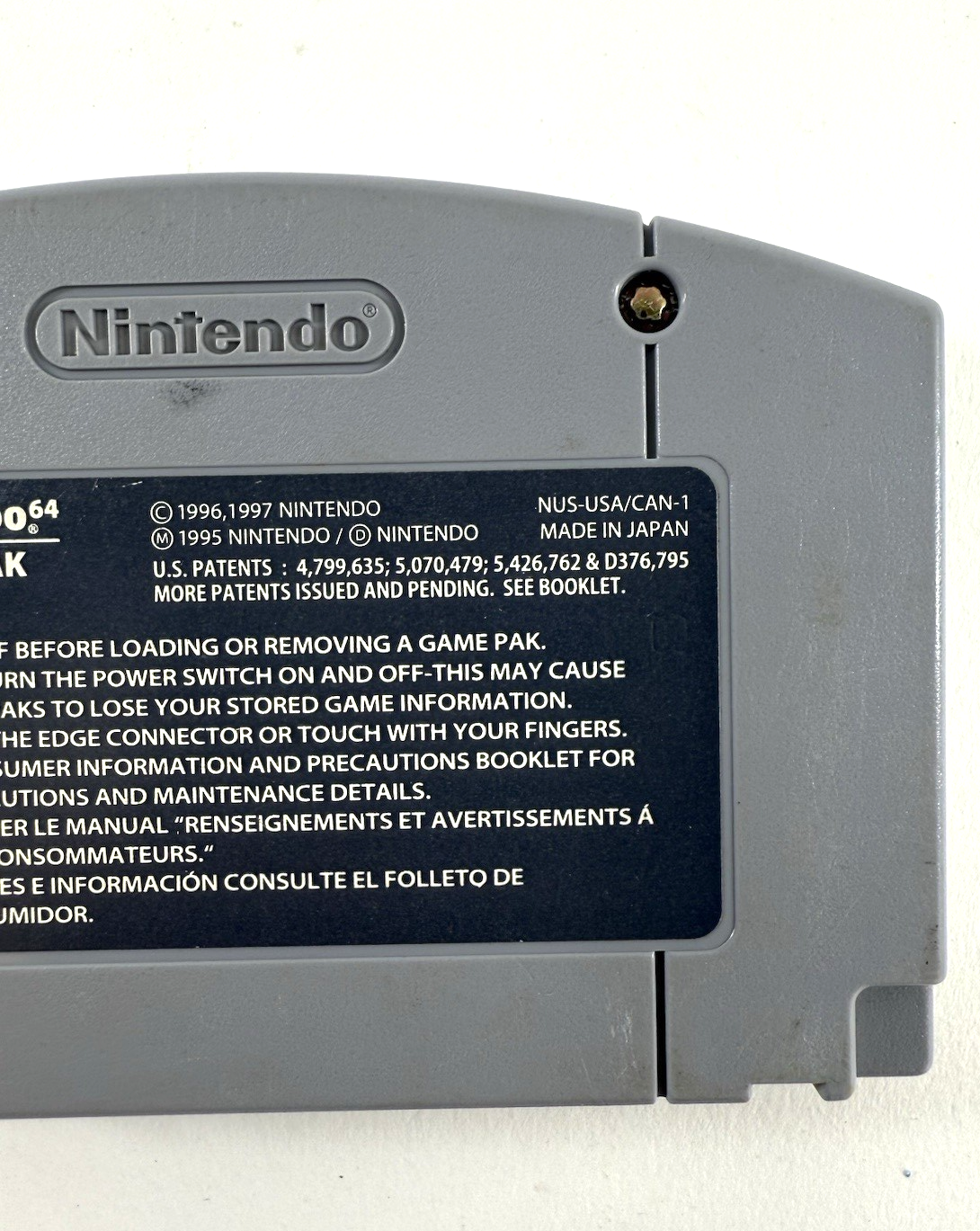 True Golf Classics: Waialae Country Club (Nintendo 64, 1998) Game Cartridge