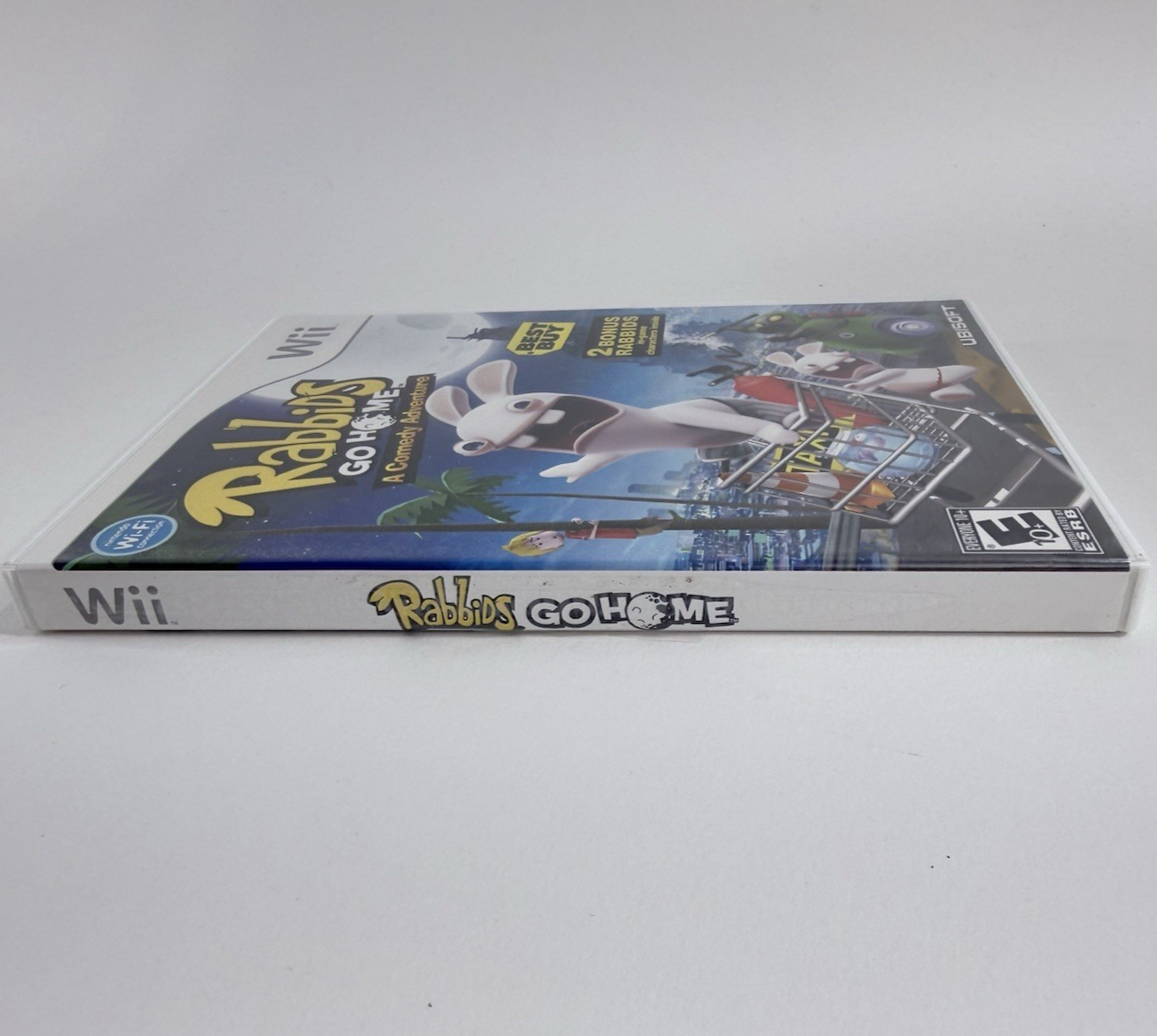 Rabbids Go Home (Nintendo Wii, 2009) Game, Case, Manual, and Insert - Tested