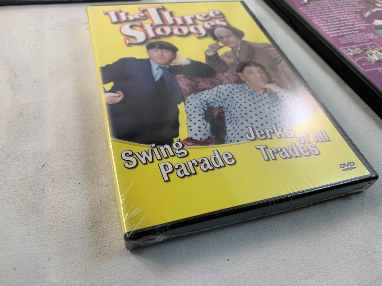 The Three Stooges - Kings of Laughter/Swing Parade/Lost Comedy Treas.. (DVD lot)