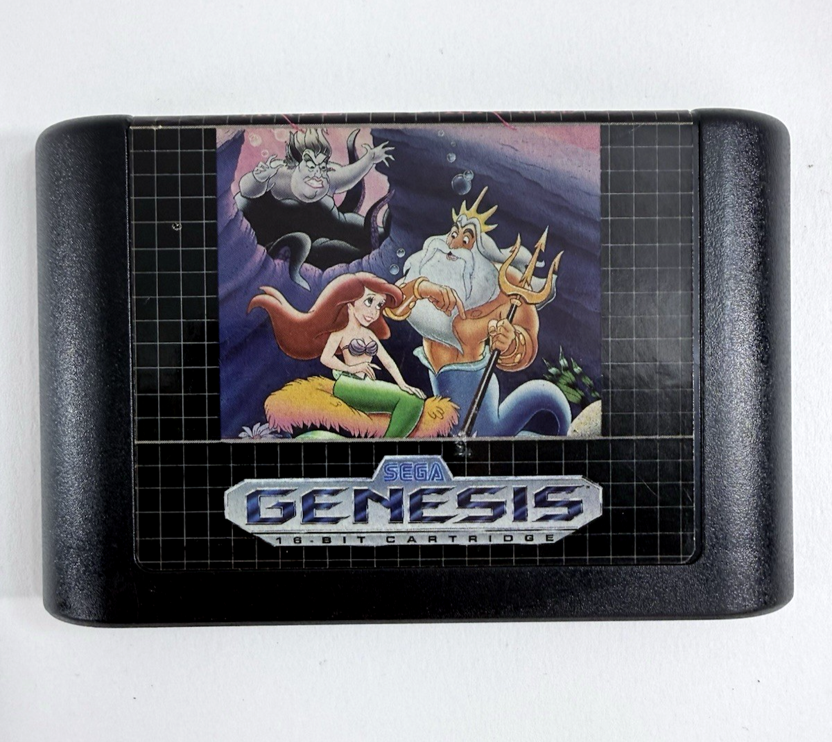 Disney's Ariel The Little Mermaid (Sega Genesis, 1992) Game And Case - Tested