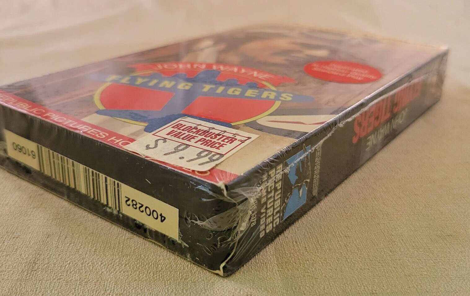 Flying Tigers (VHS, 1990) John Wayne  - Resealed Blockbuster Film