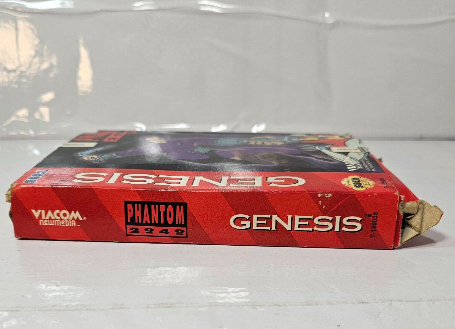 Phantom 2040 (Sega Genesis, 1995) Game, Box, Manual - Tested and Working