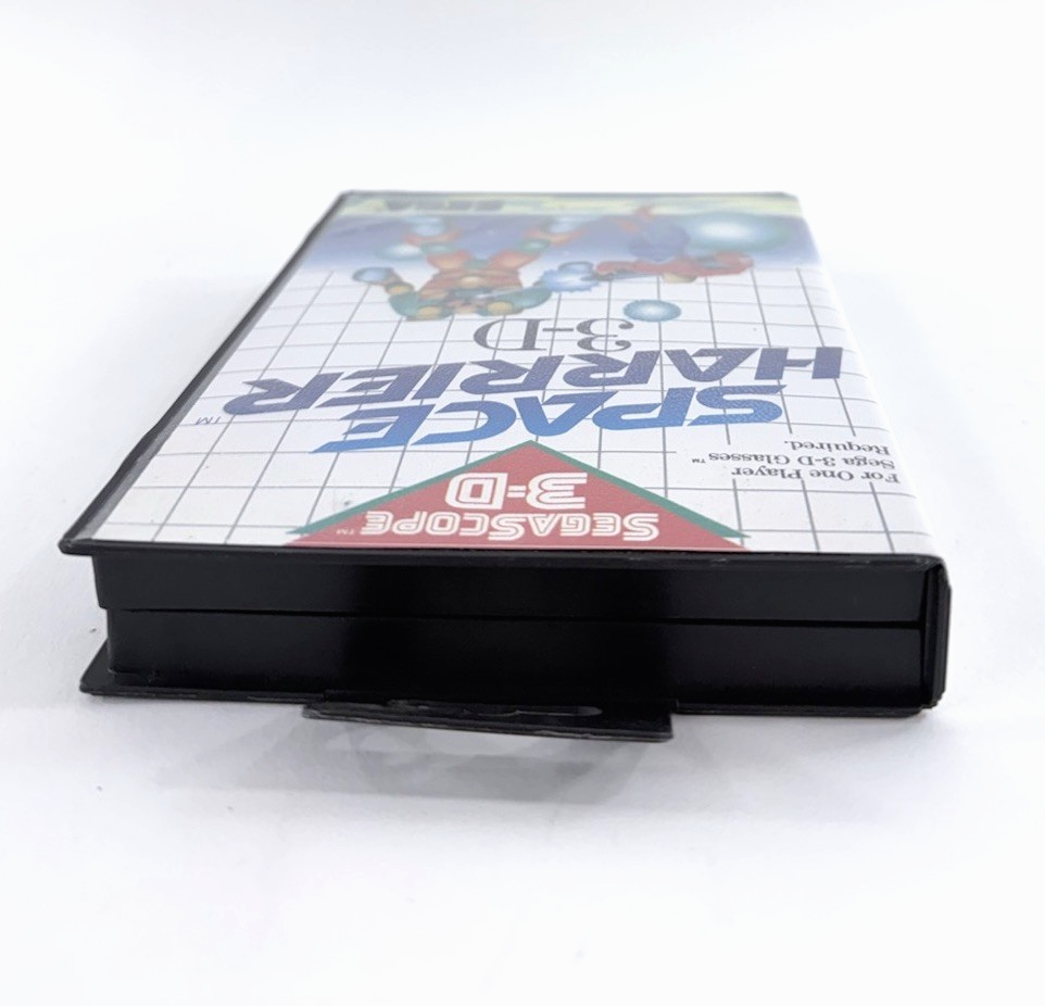 Space Harrier 3-D (Sega Master System, 1988) Game and Case - Tested and Working