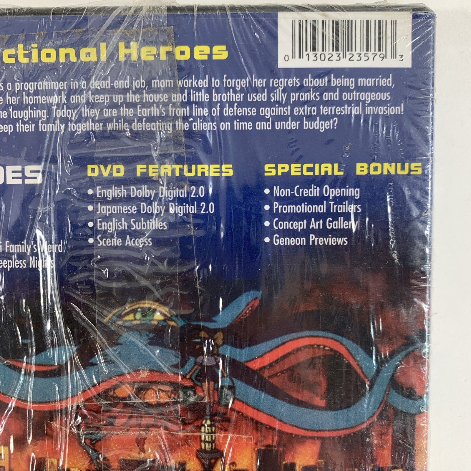The Daichis: Earths Defense Family: Vol. 1: Dysfunctional Heroes (DVD, 2004) NEW
