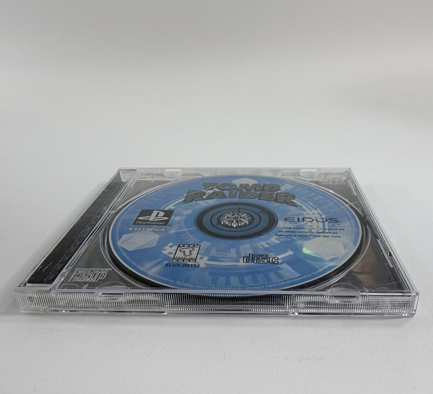 Tomb Raider (Sony PlayStation 1, 1996) Game and Case - Tested and Working