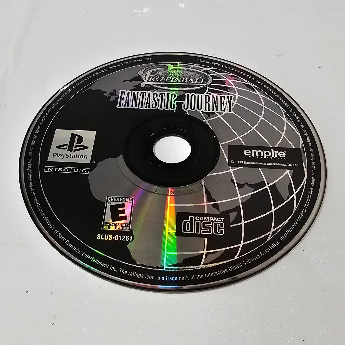 Pro Pinball: Fantastic Journey (Sony PlayStation 1) PS1 Disc Only