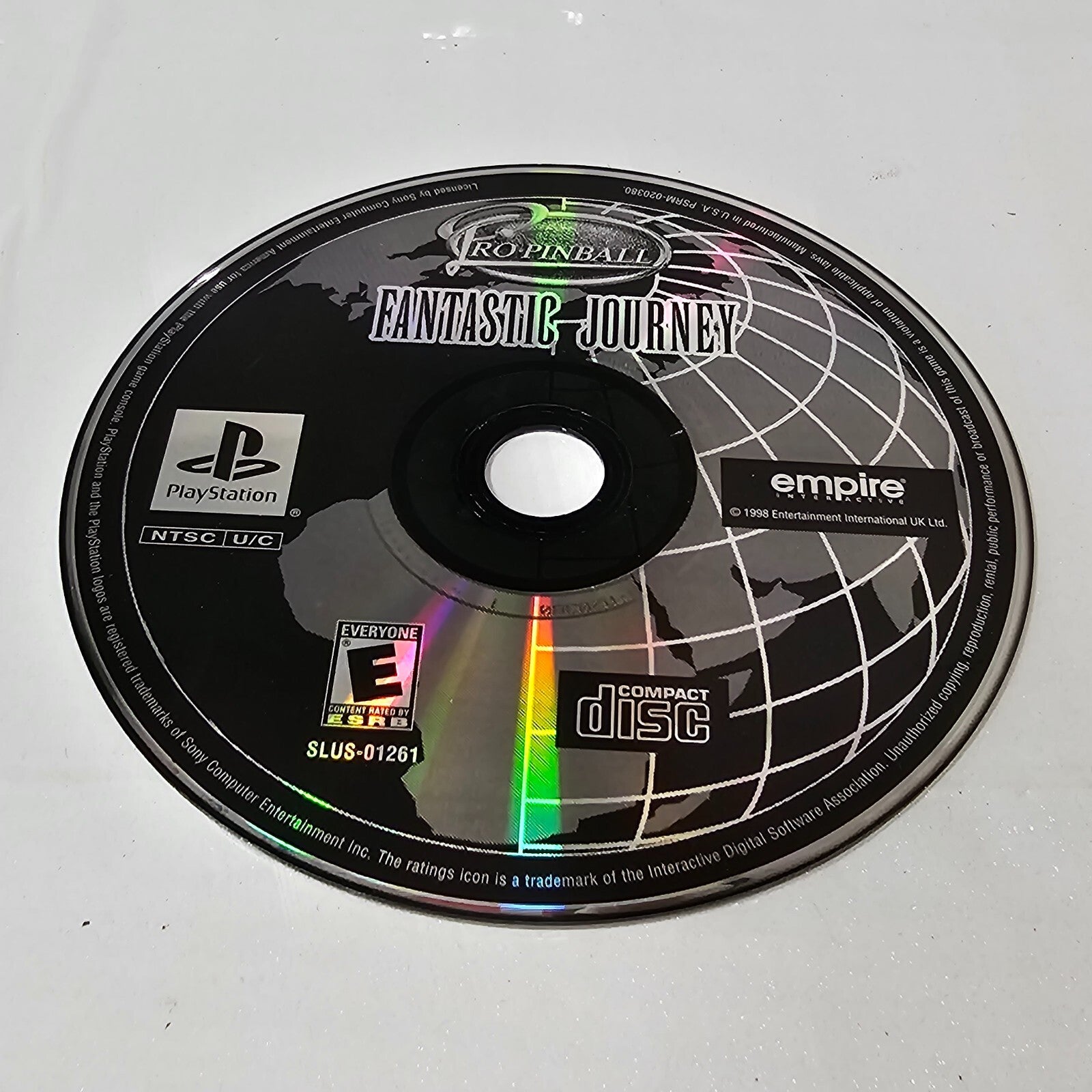 Pro Pinball: Fantastic Journey (Sony PlayStation 1) PS1 Disc Only