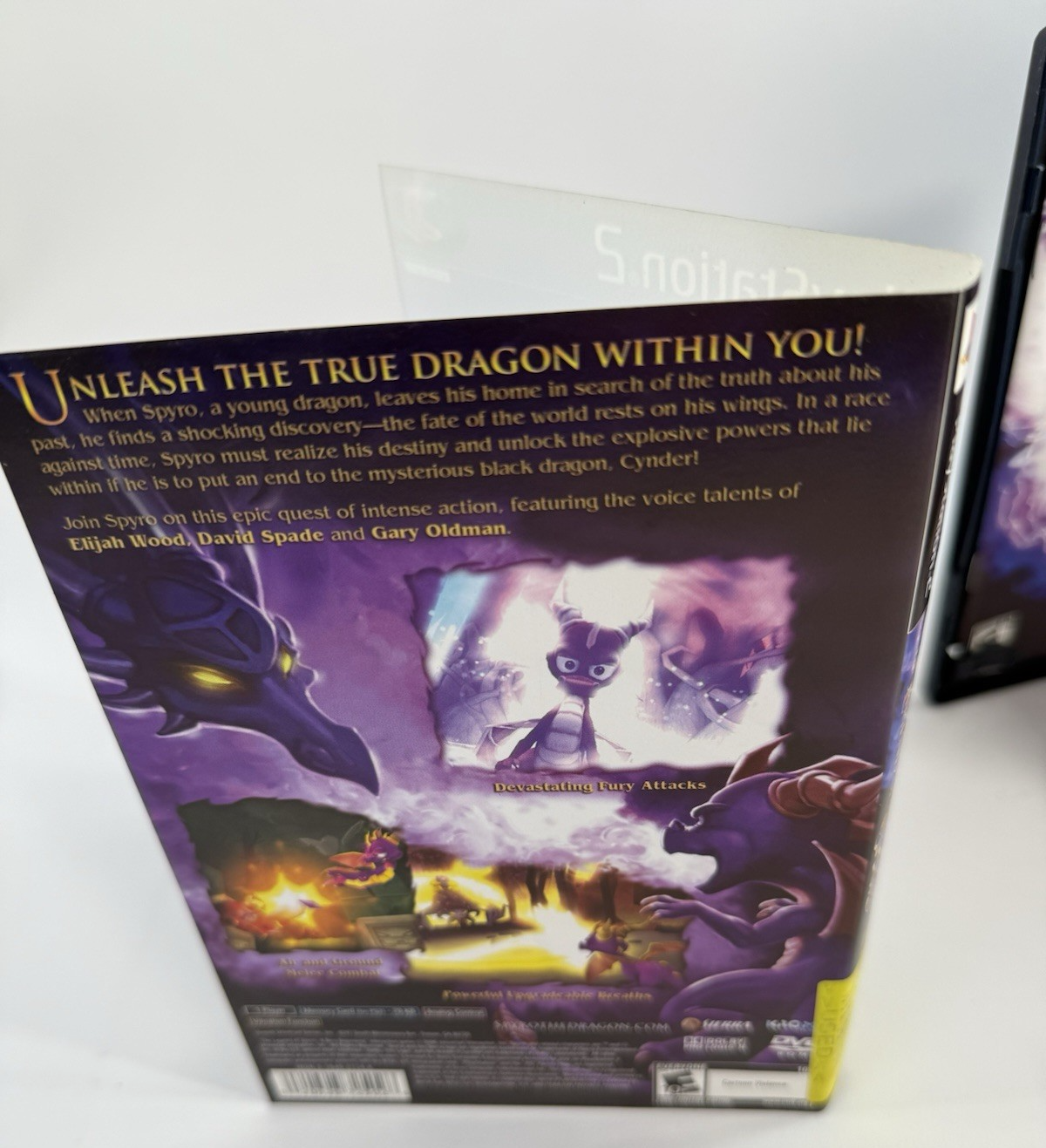 The Legend of Spyro: A New Beginning (PlayStation 2, 2006) Game Case Manual