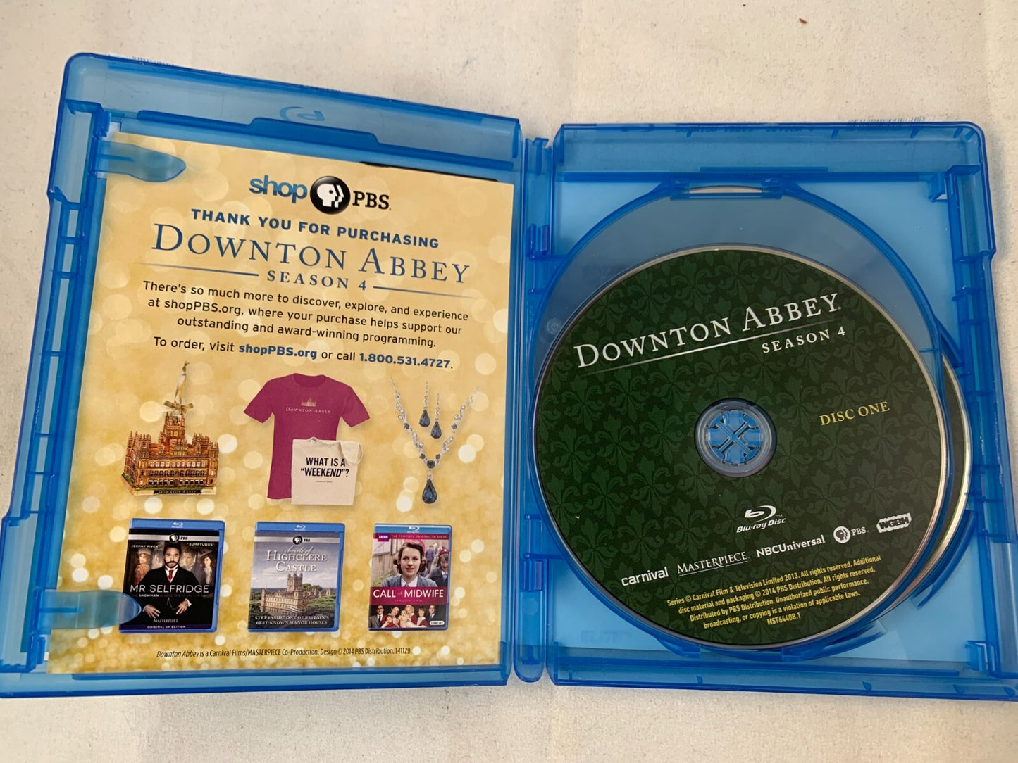 Downton Abbey: Season 3 4 5 (Blu-ray Disc bundle)