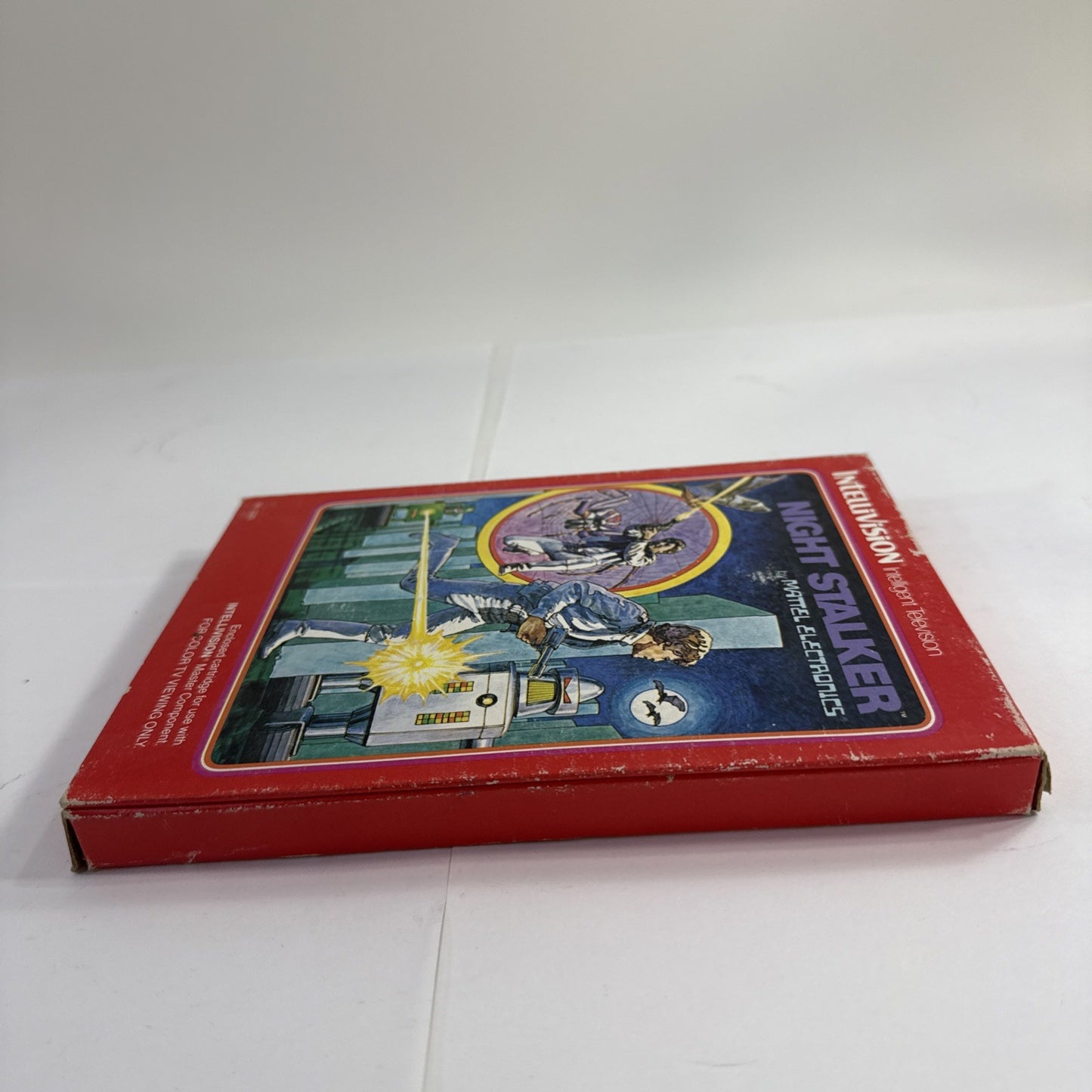Night Stalker (Intellivision, 1982) Game Case Manual Overlays - Tested