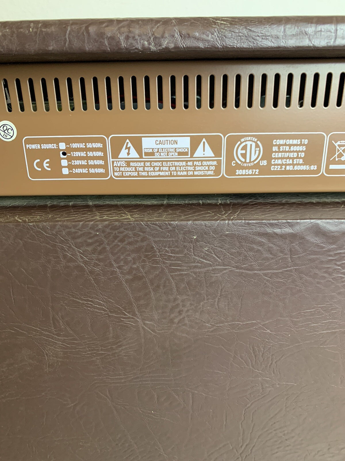 RMS Communications AC40 40 Watts Guitar Amplifier - Tested And Working