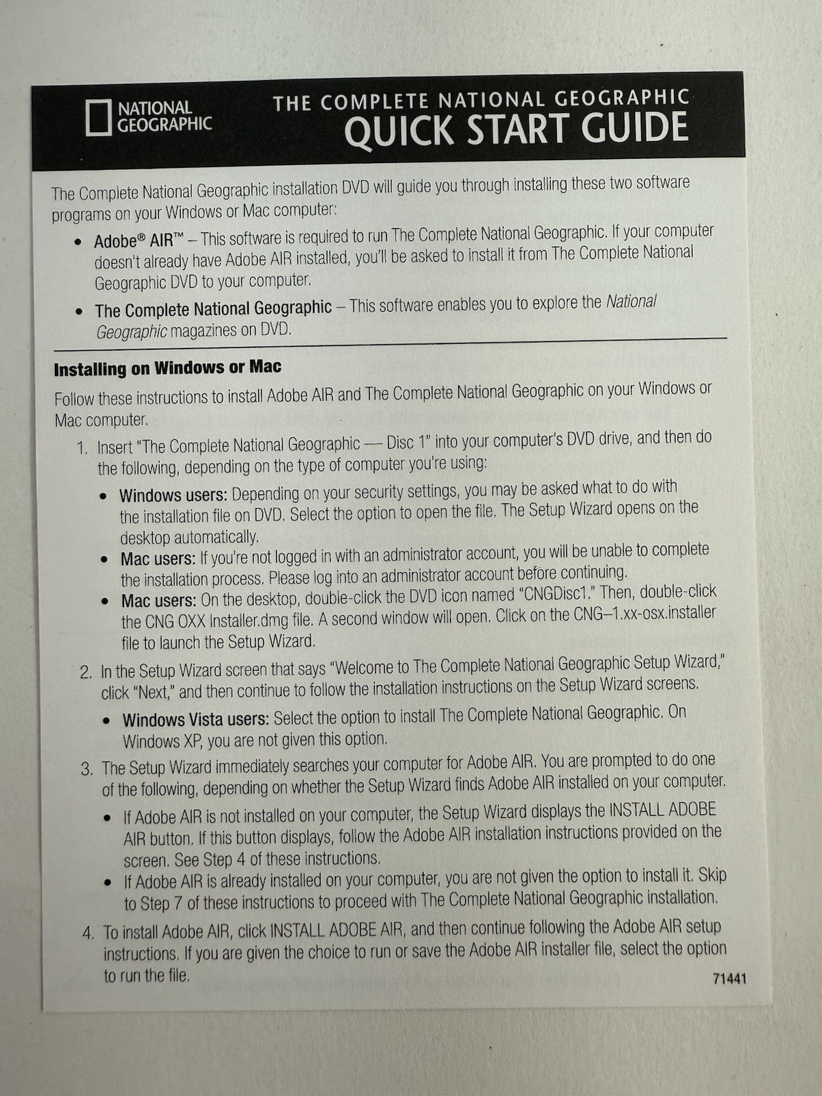 The Complete National Geographic: Every Issue Since 1988 (Win/Mac PC, 2010)