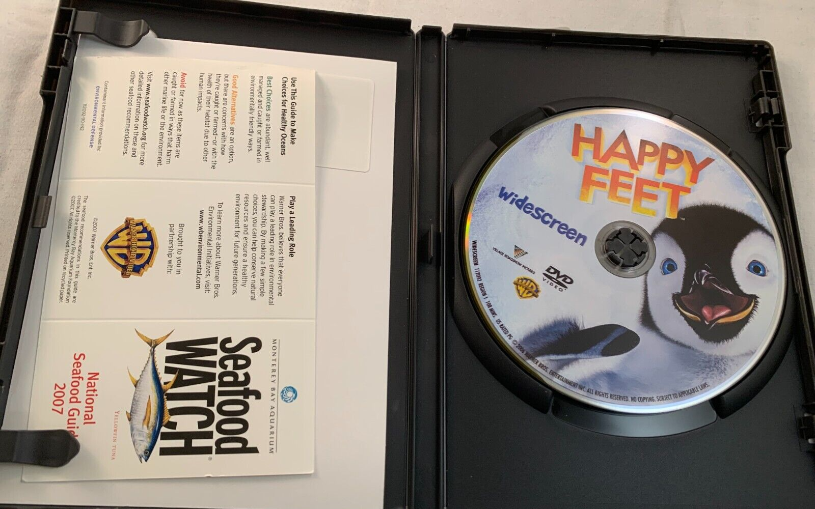 Happy Feet (DVD, 2007, Widescreen)
