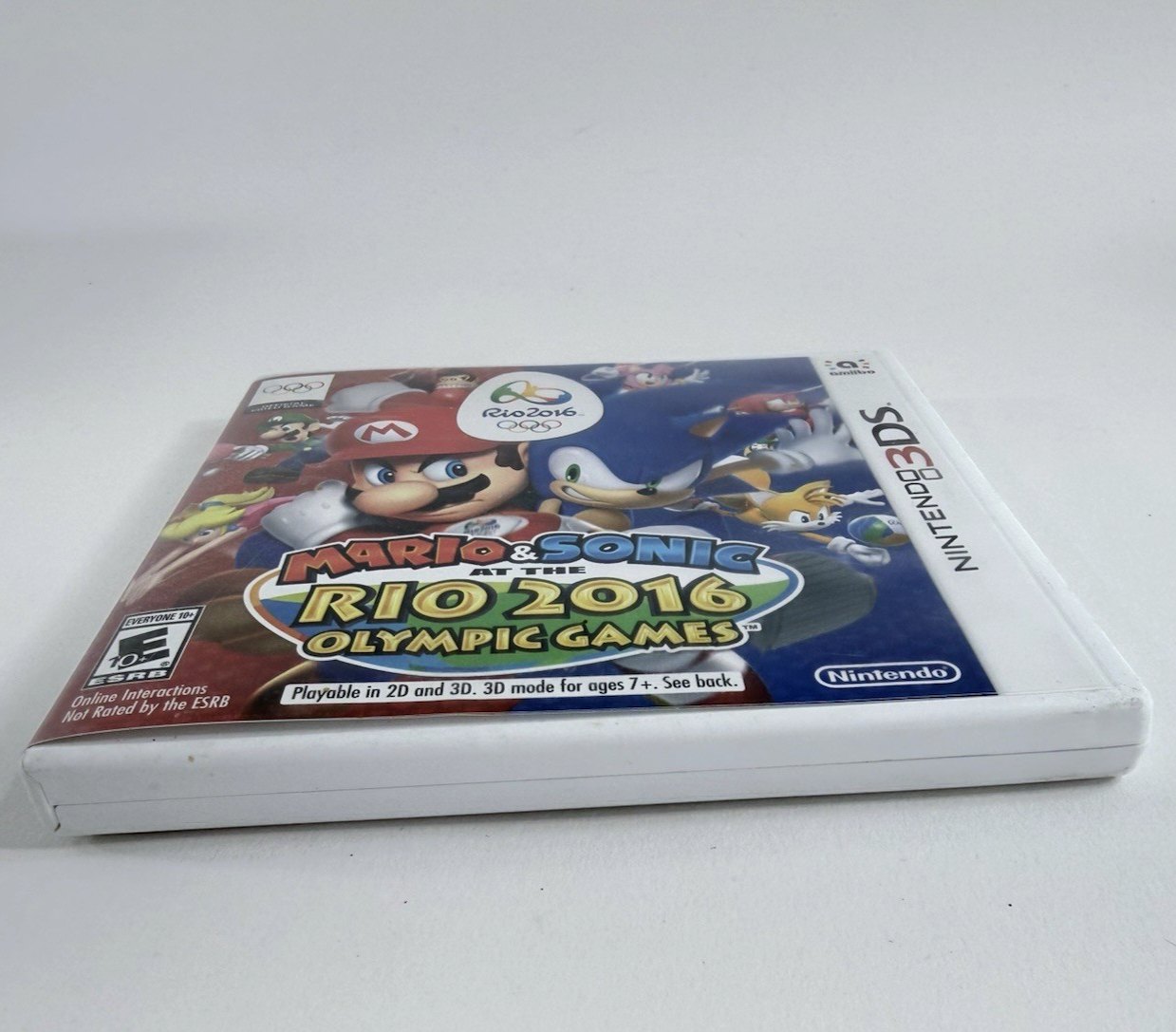 Mario & Sonic at the Rio 2016 Olympic Games Nintendo 3DS Case & Manual Only
