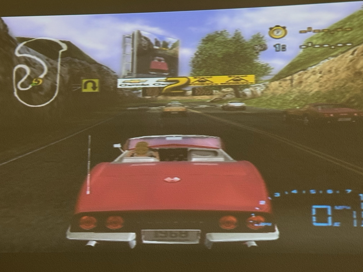 Corvette (Sony PlayStation 2, 2004) Game Case Manual - Tested and Working