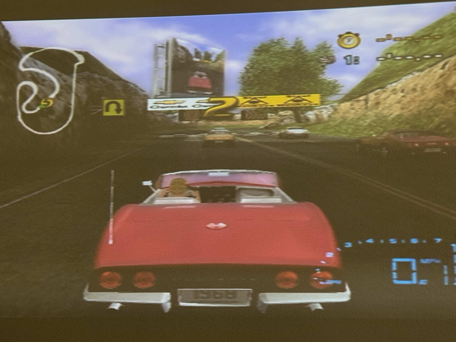 Corvette (Sony PlayStation 2, 2004) Game Case Manual - Tested and Working