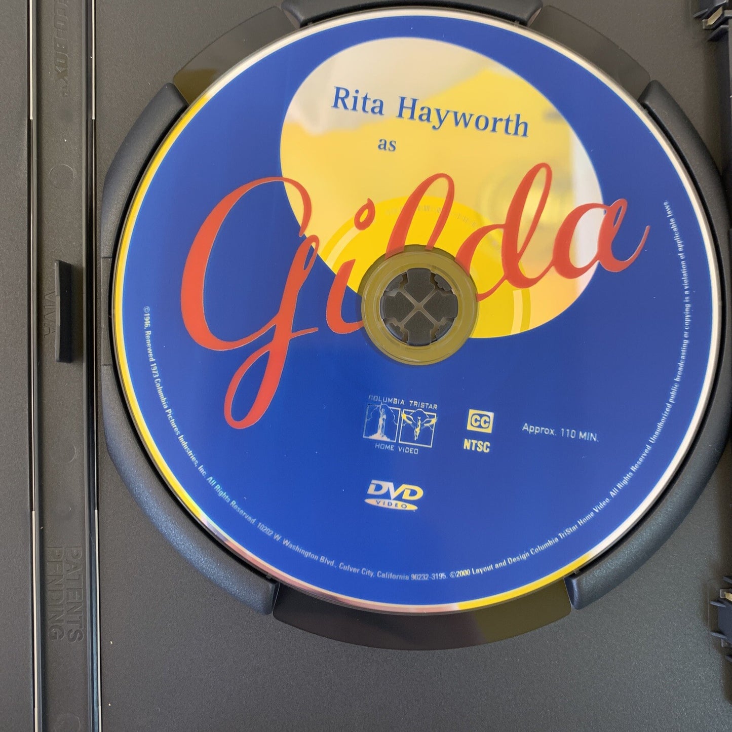 Gilda (DVD, 2000) 1946 Rita Hayworth Film - Tested and Working