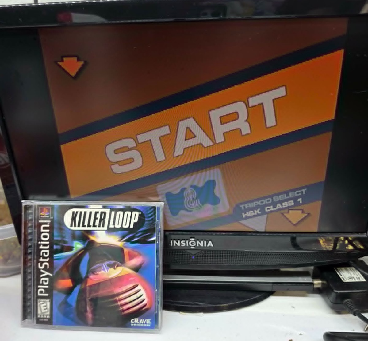 Killer Loop (Sony PlayStation 1, 1999) Game Case Manual Registration - Tested