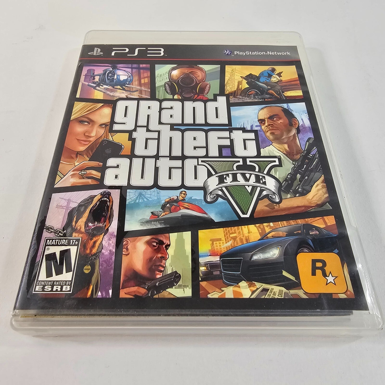 Grand Theft Auto 5 (Sony PlayStation 3, 2013) Game Case Manual - Complete/Tested