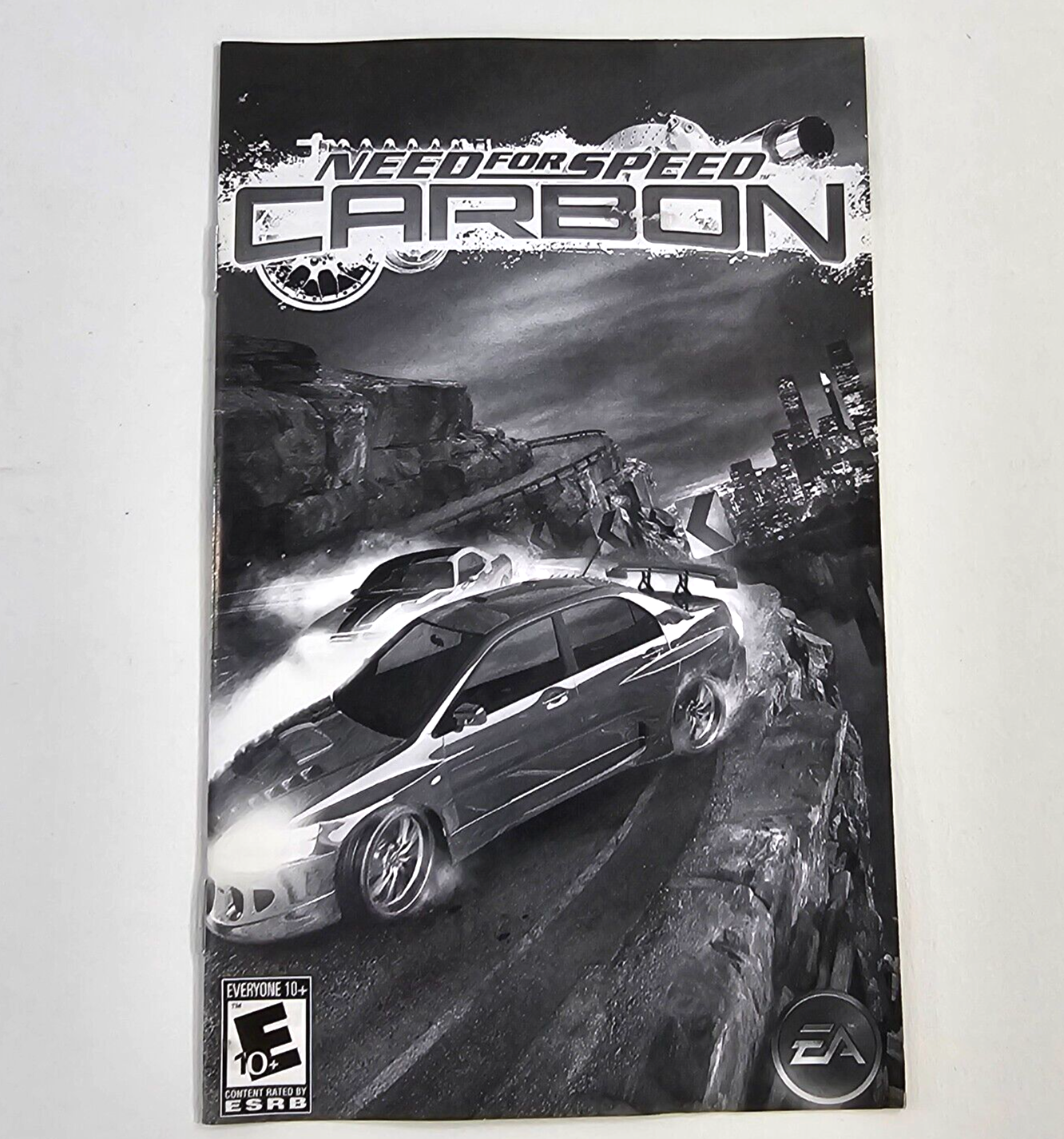 Need for Speed: Carbon (Sony PlayStation 2, 2006) Game Case Manual - Tested