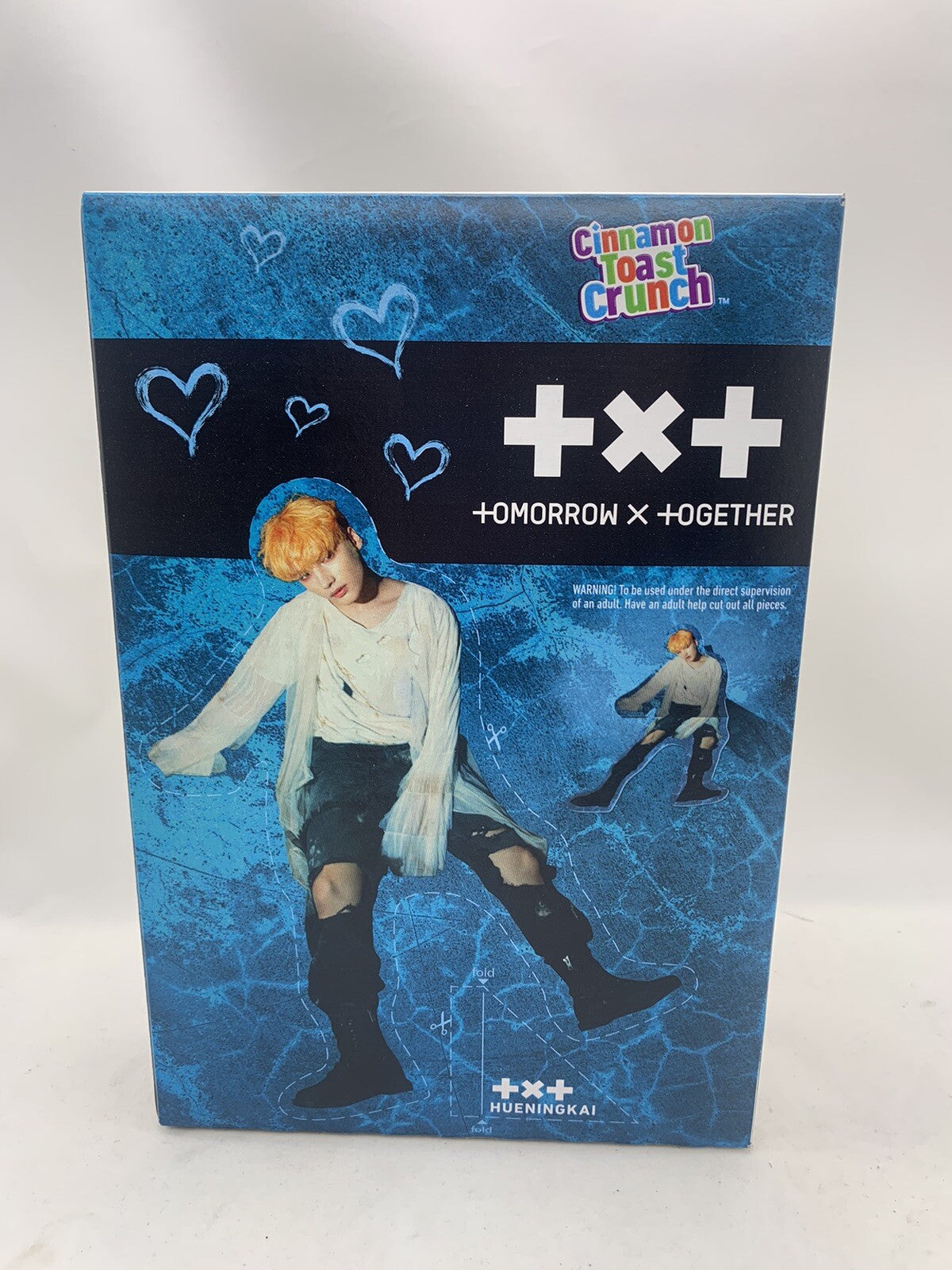 K-POP Limited Cinnamon Toast Crunch Huening Kai 12 oz. Cereal - New