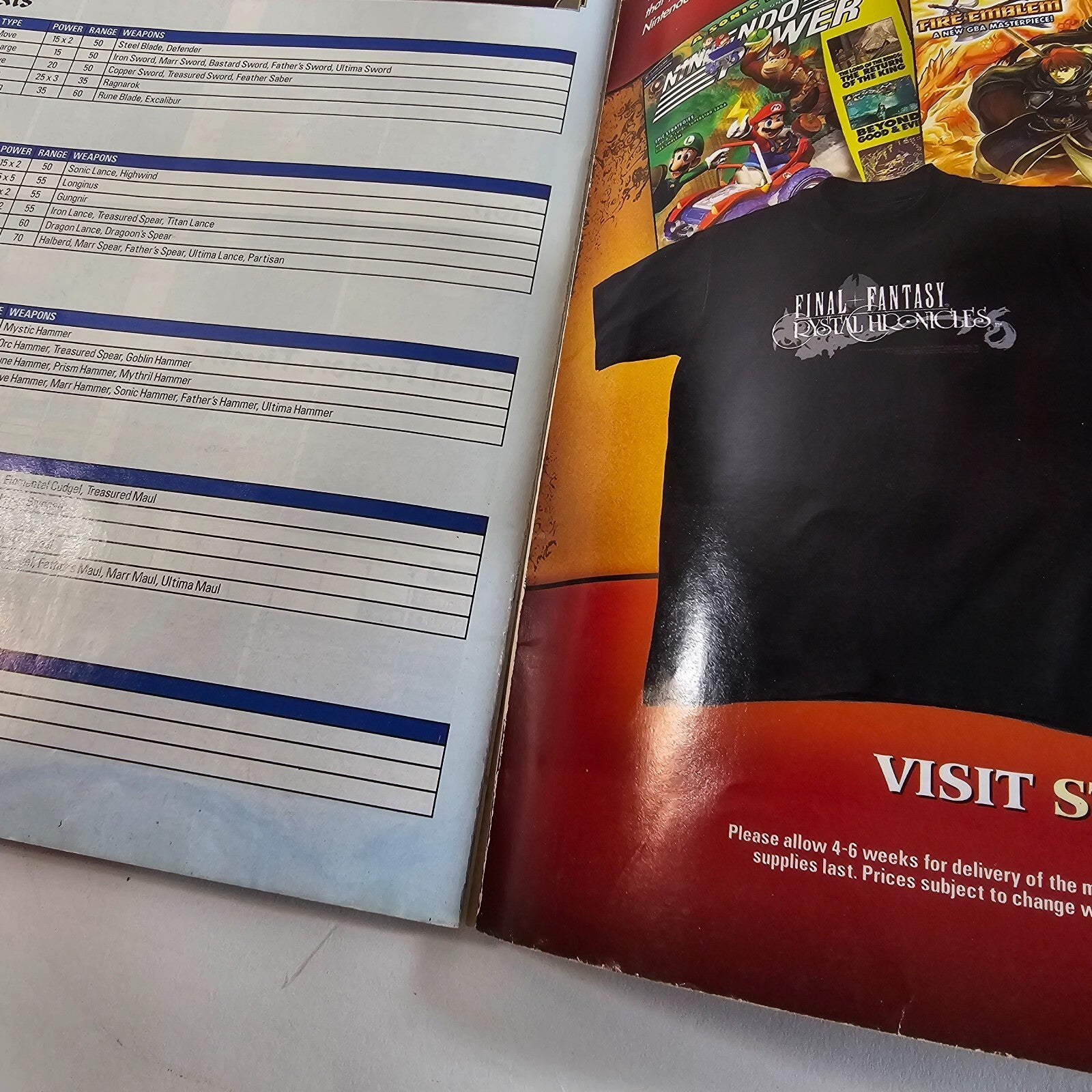 Nintendo Final Fantasy Crystal Chronicles Official Strategy Guide Book Game Cube