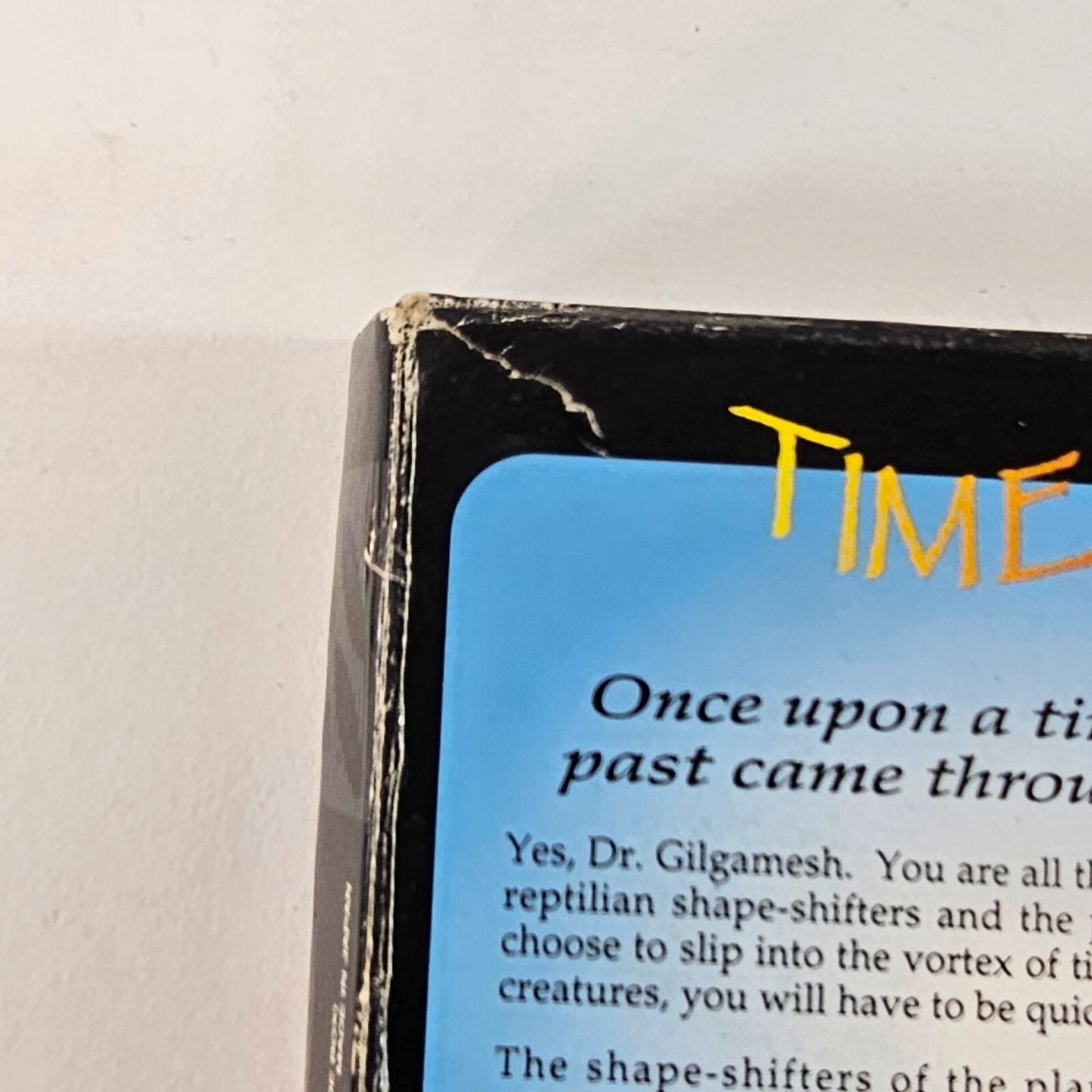 Timeslip (Super Nintendo, 1993) Replacement Box and Manual - No Game