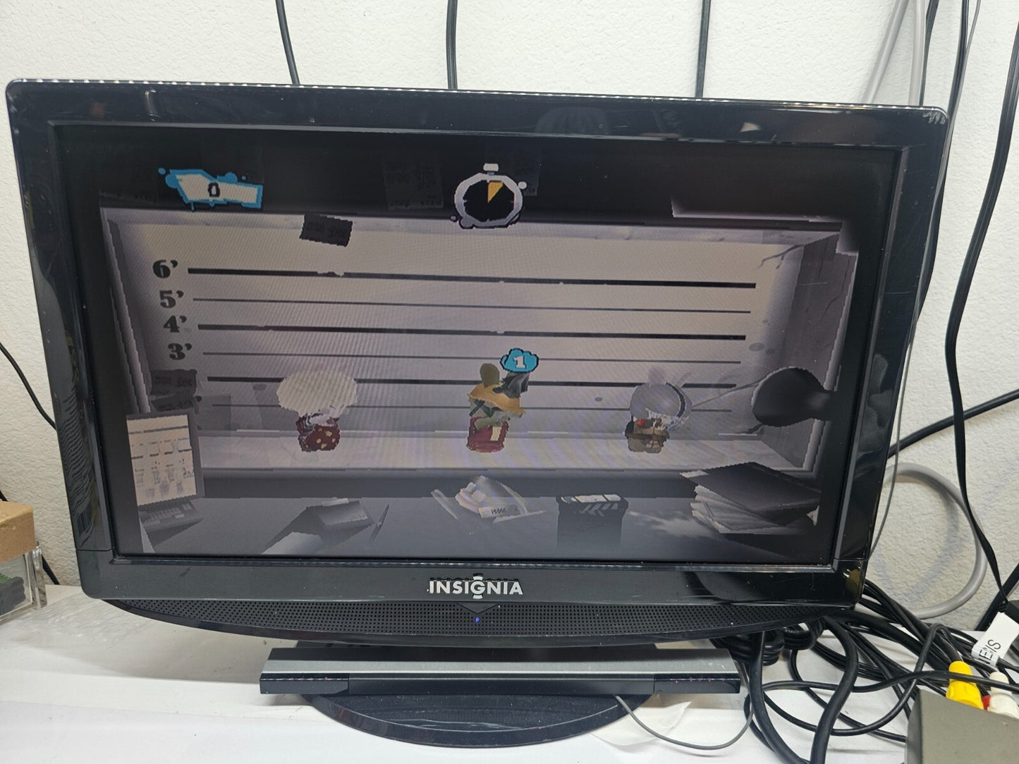 Rayman Raving Rabbids 2 (Nintendo Wii, 2007) Game Disc - Tested and Working