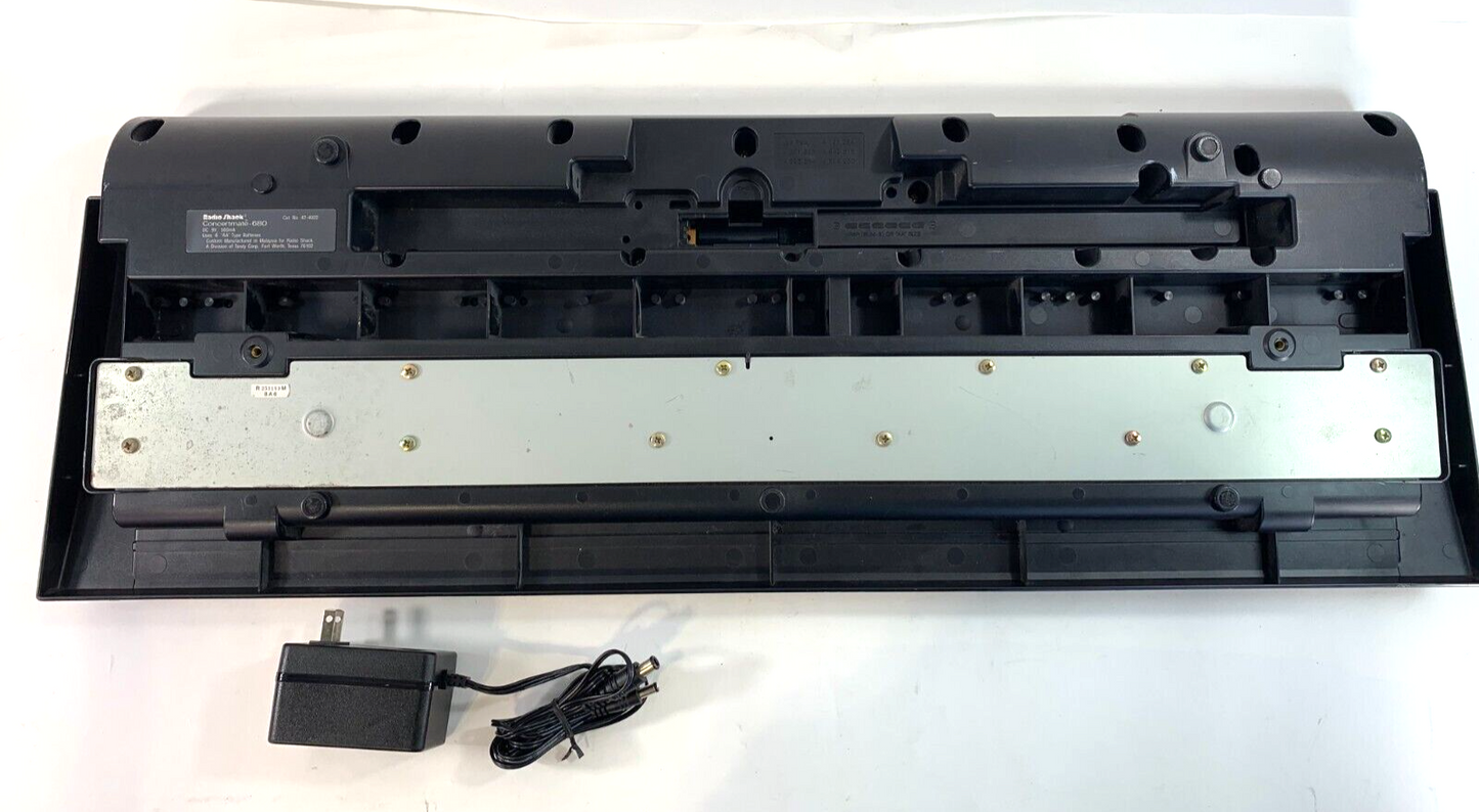 Radio Shack Concertmate 680 49 Key Electronic Keyboard with AC Adapter - Tested