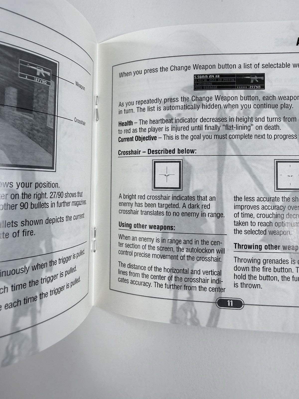 Tom Clancy's Rainbow Six: Lone Wolf (Sony PlayStation 1, 2002) Game Case Manual