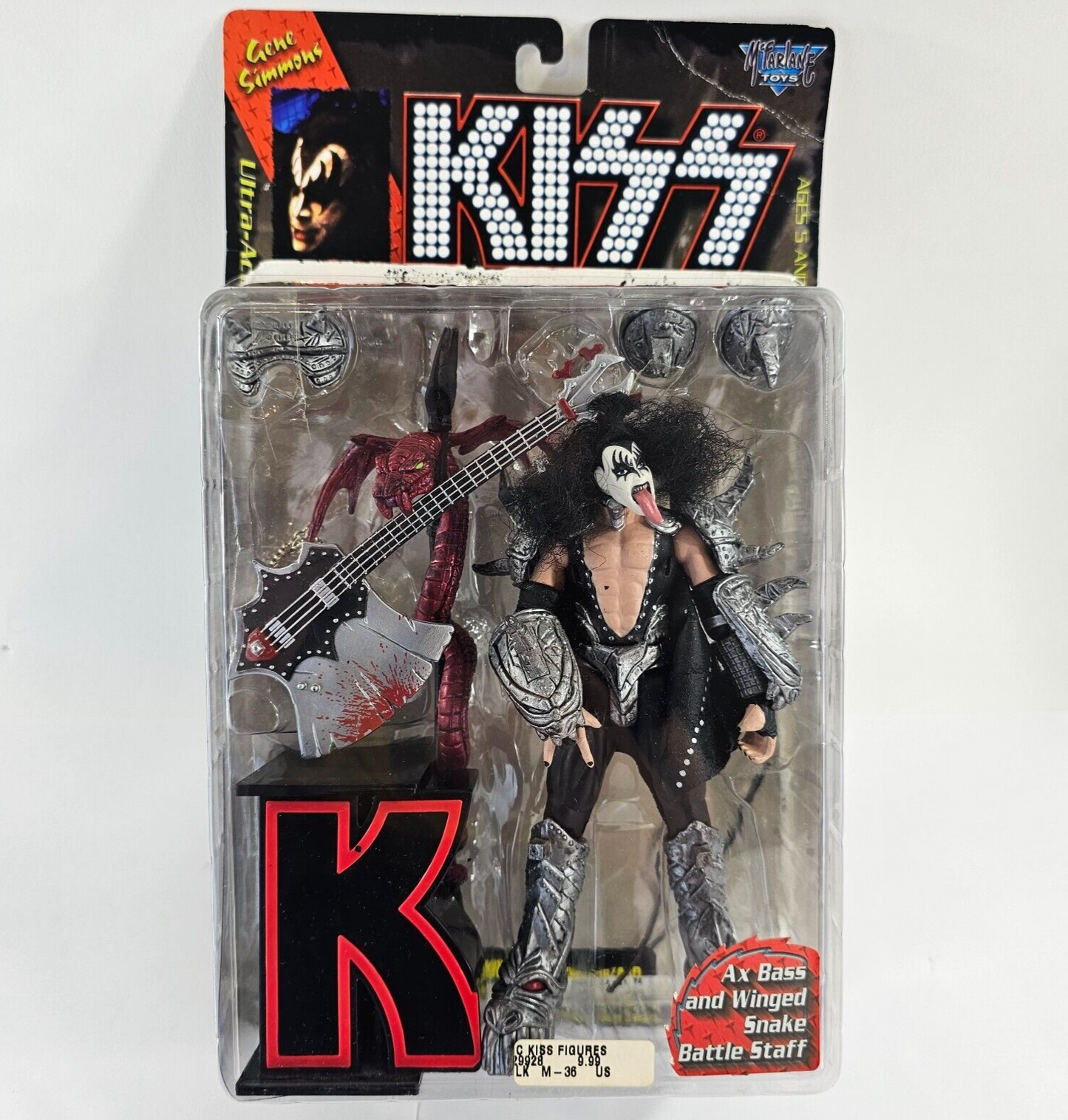 McFarlane Toys 1997 KISS Ultra Action Figures with Original Boxes - Read