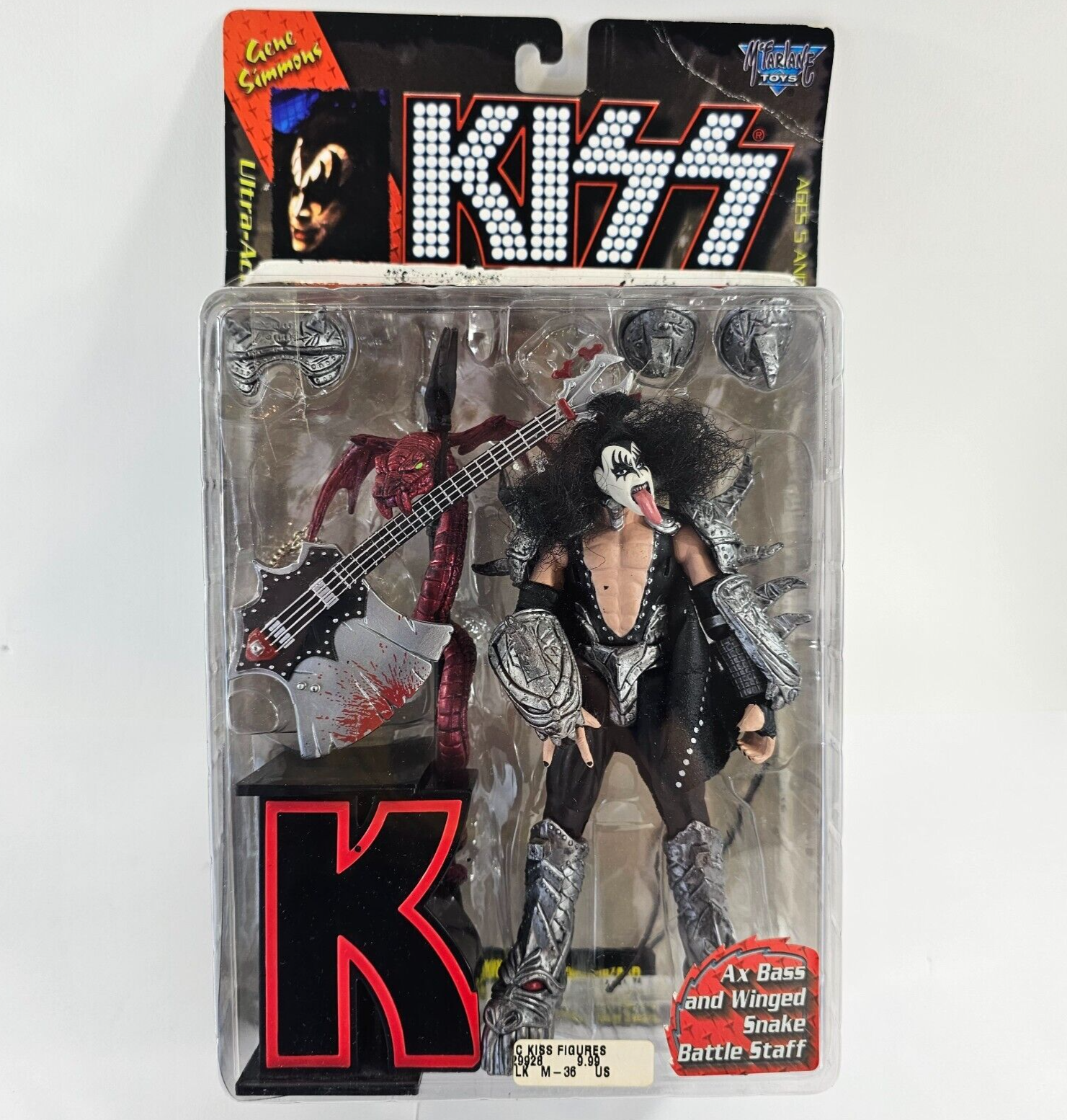 McFarlane Toys 1997 KISS Ultra Action Figures with Original Boxes - Read