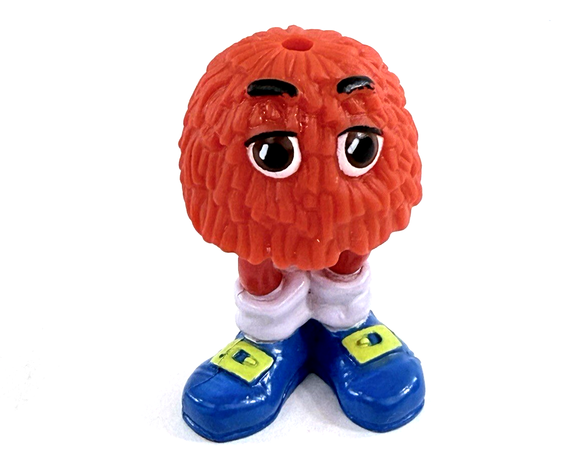 McDonalds 1989 Funny Fry Friends Fry Kids Happy Meal Toys - Red & Yellow