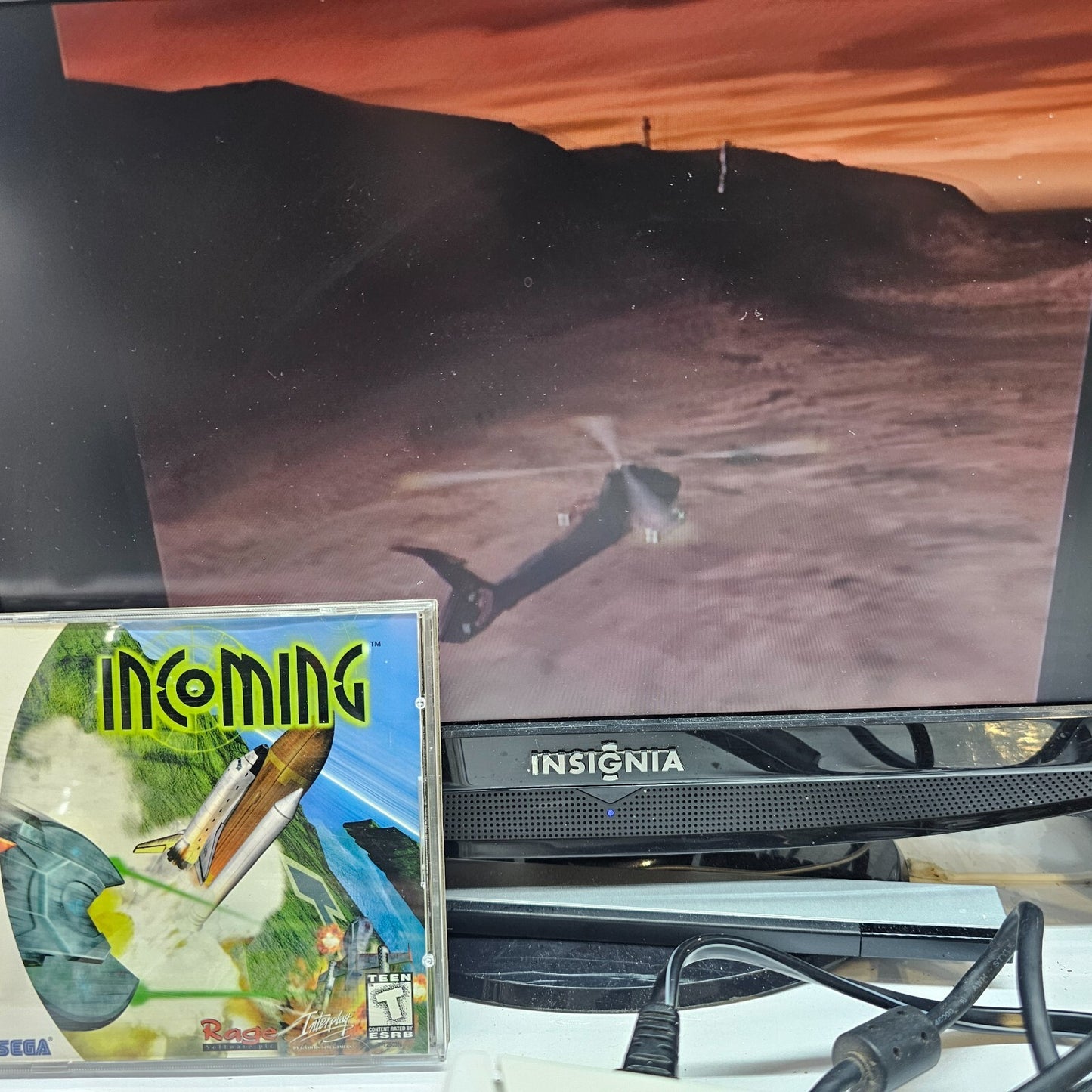 Incoming (Sega Dreamcast, 1999) Game Case Manual - Tested and Working