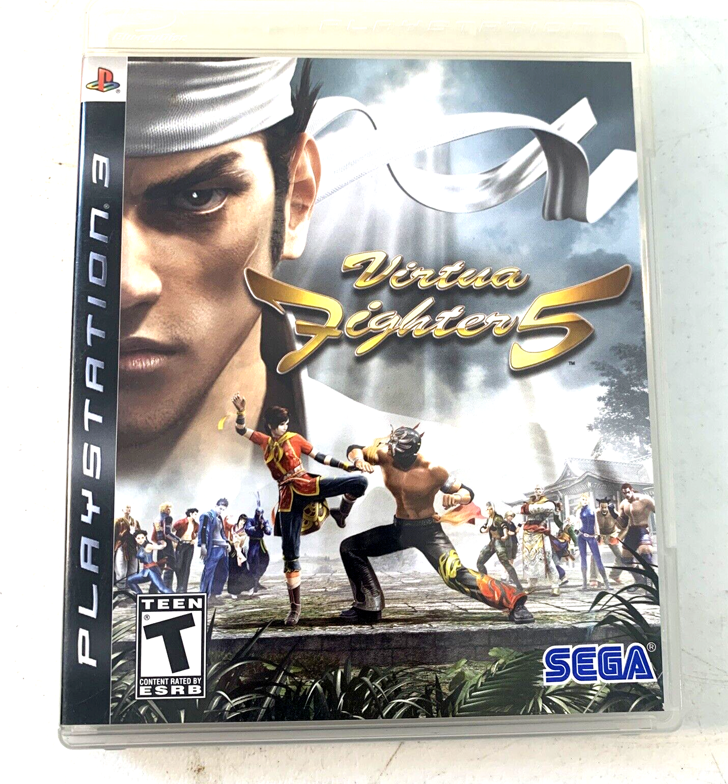 Virtua Fighter 5 (Sony PlayStation 3, 2007) Game Case Manual - Tested