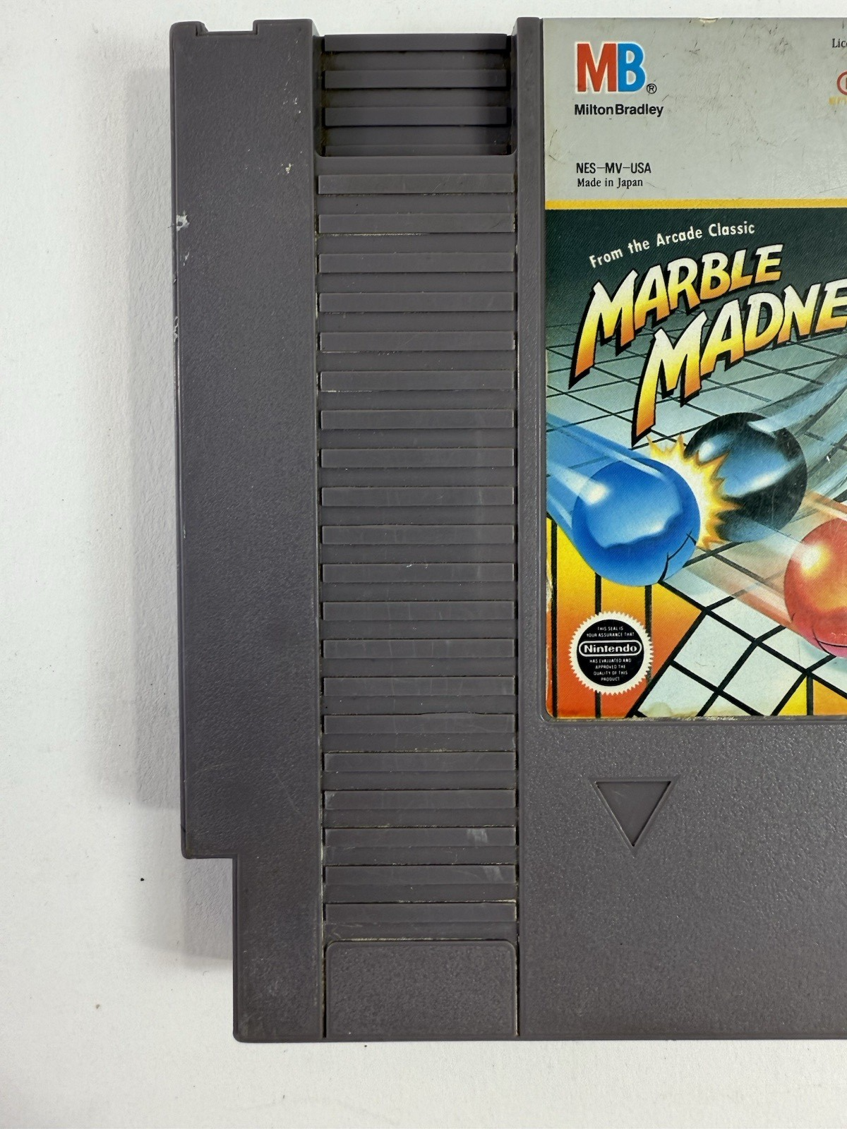 Marble Madness (Nintendo NES, 1989) Game Cartridge - Tested and Working