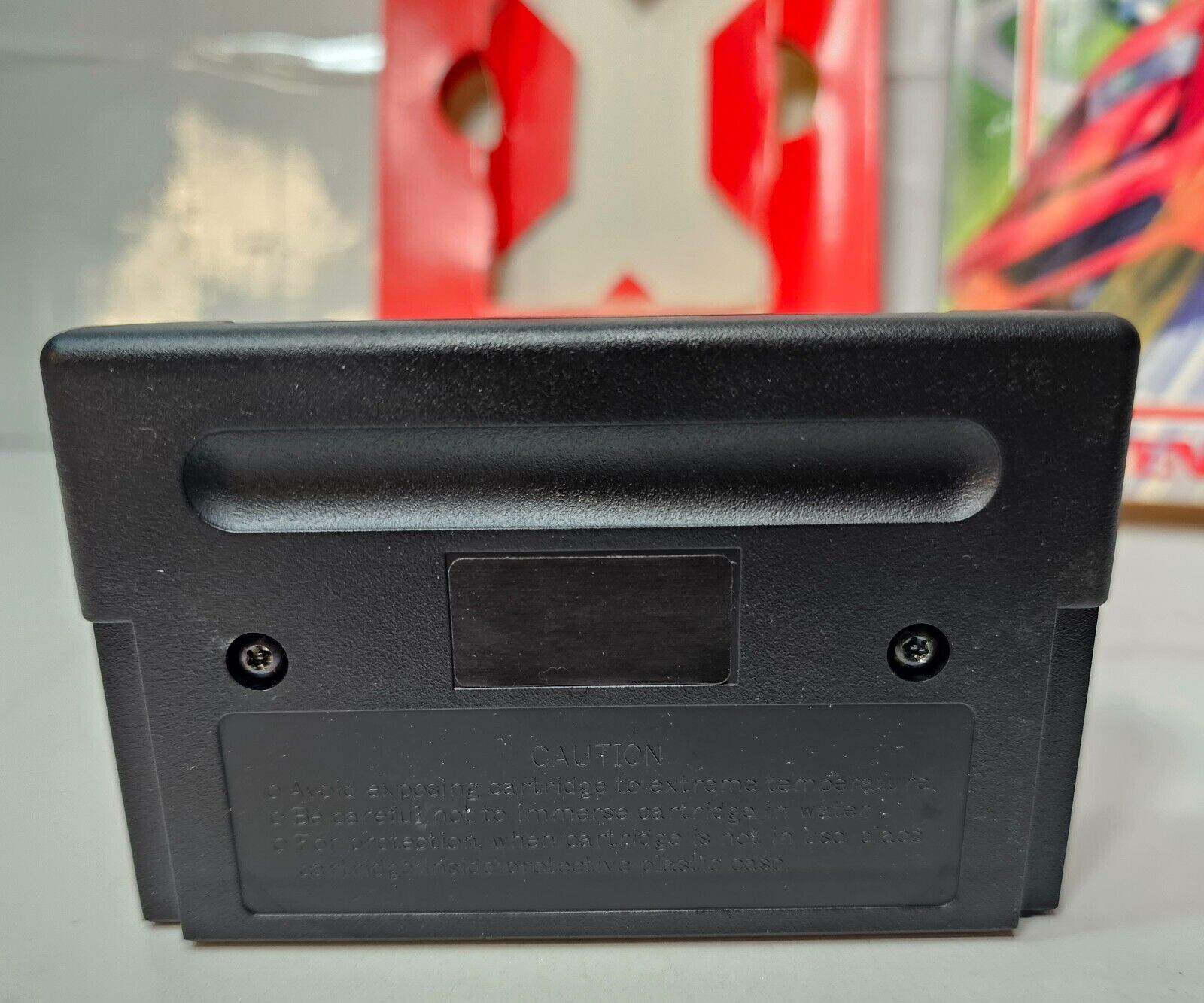 Hard Drivin' (Sega Genesis, 1991) - Game Case Manual Registration Card - Tested