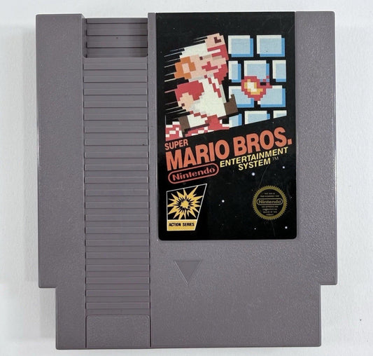 Super Mario Bros. (Nintendo NES, 1985) 5-Screw Game Cartridge - Tested