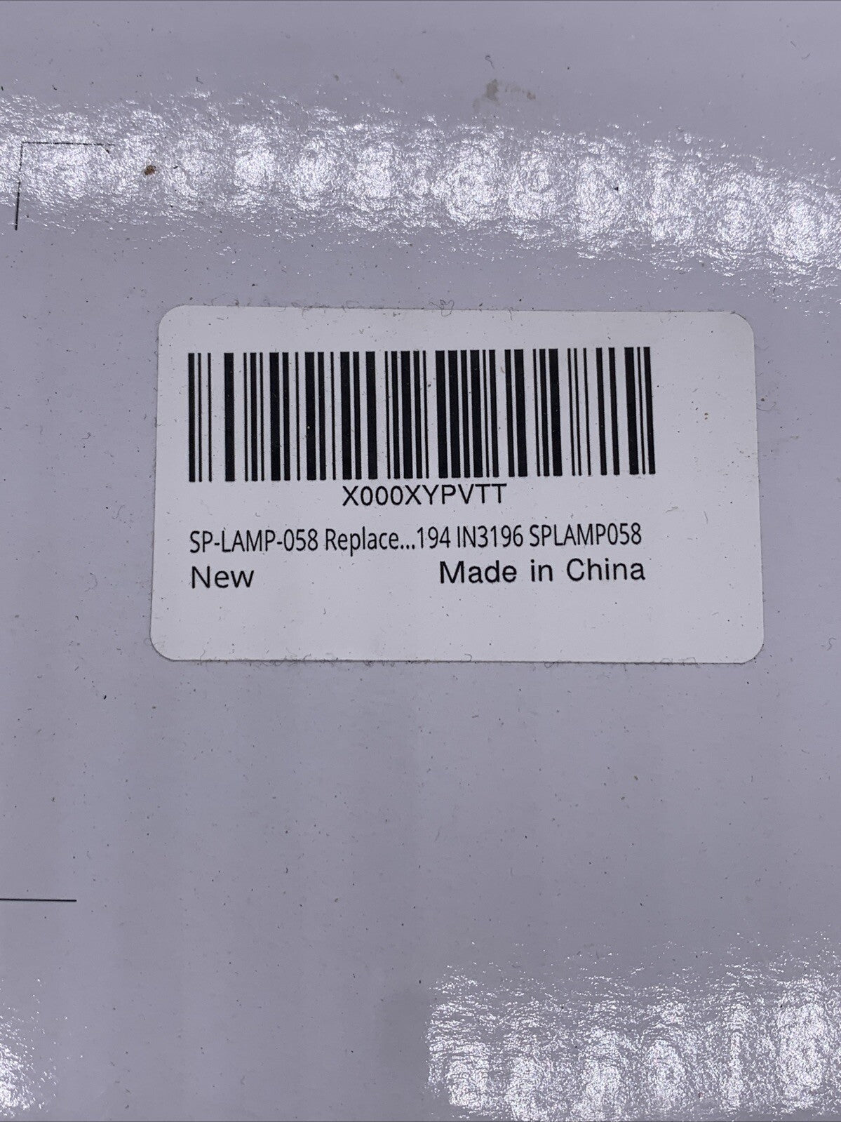 IN3196 Replacement Projector Lamp with Housing For InFocus SP-LAMP-058