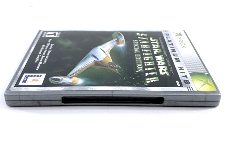 Star Wars: Starfighter Special Edition (Xbox, 2001) Game Case Manual - Tested