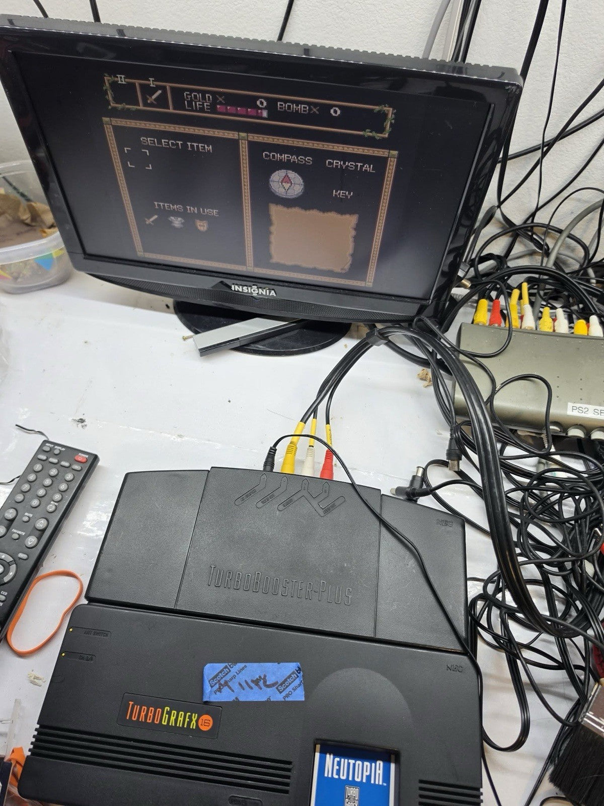 Neutopia (TurboGrafx-16, 1990) Game, Case, Manual - Tested and Working